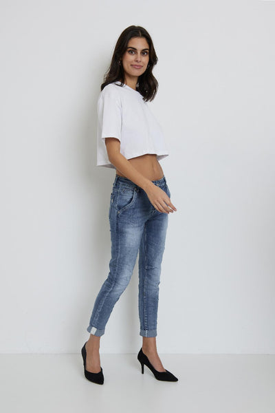 Jean Place du Jour  Revers Doré Livraison Gratuite dès 59,00 €