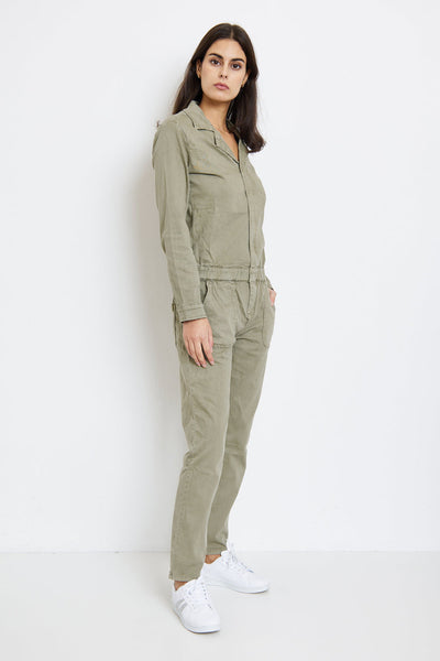 KAKI Place du Jour jumpsuit. Zippee