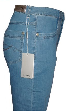 JEAN I. QUING "LIGHT BLUE" High Waist