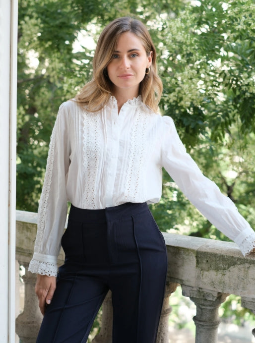Chemisier Coton " Volanté "
