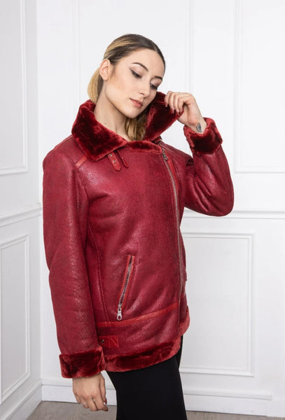 Manteau FREDA  Bordeaux