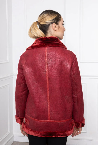 Manteau FREDA  Bordeaux