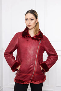 Manteau FREDA  Bordeaux