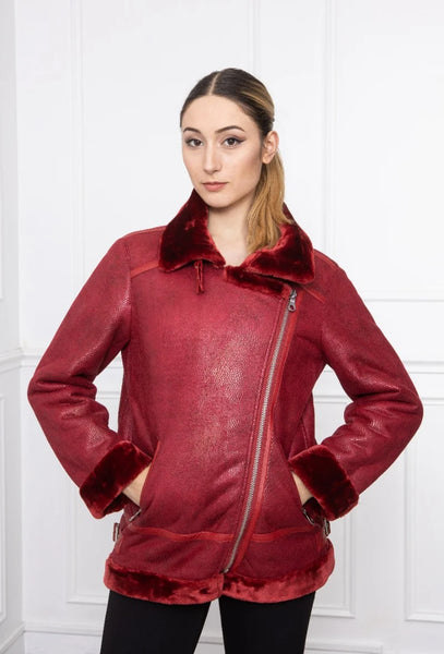 Manteau FREDA  Bordeaux