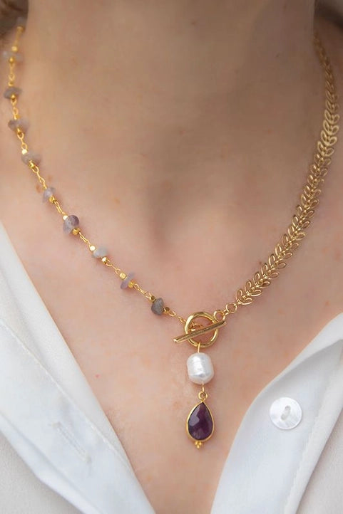 Collier  " Améthyste "  Moira Paris